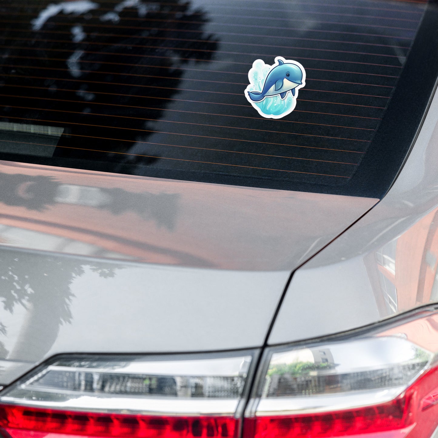Dolphin Bubble-free stickers