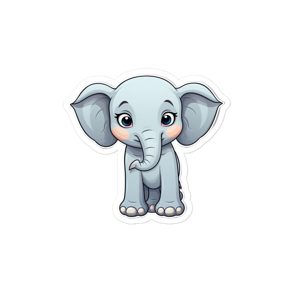 Elephant Bubble-free stickers