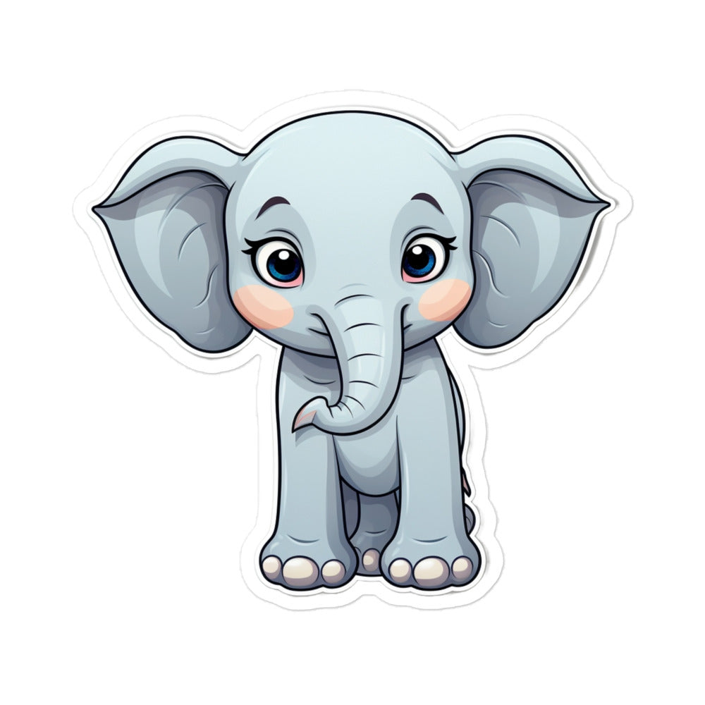 Elephant Bubble-free stickers