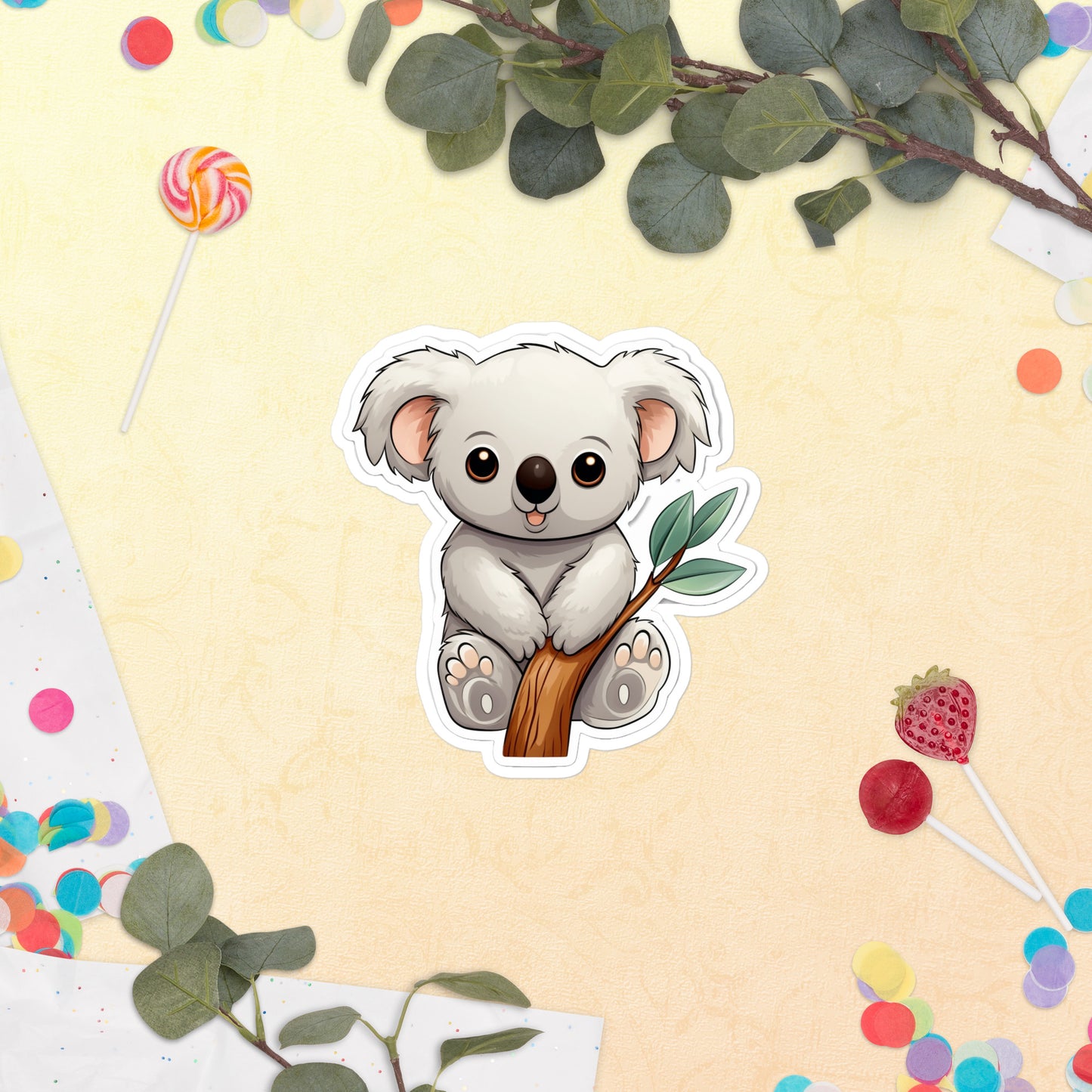 Koala Bubble-free stickers